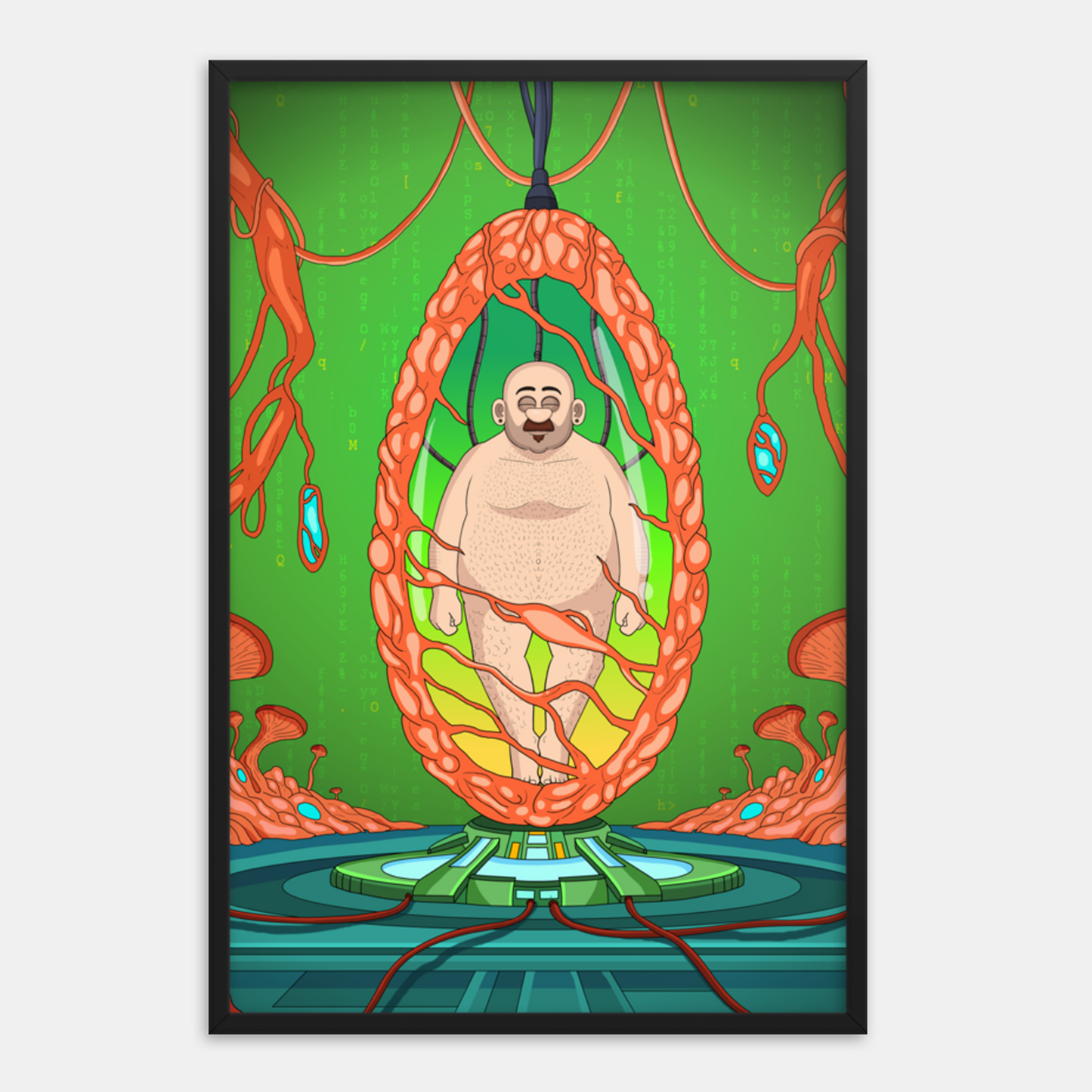 Wake Up - Framed Poster