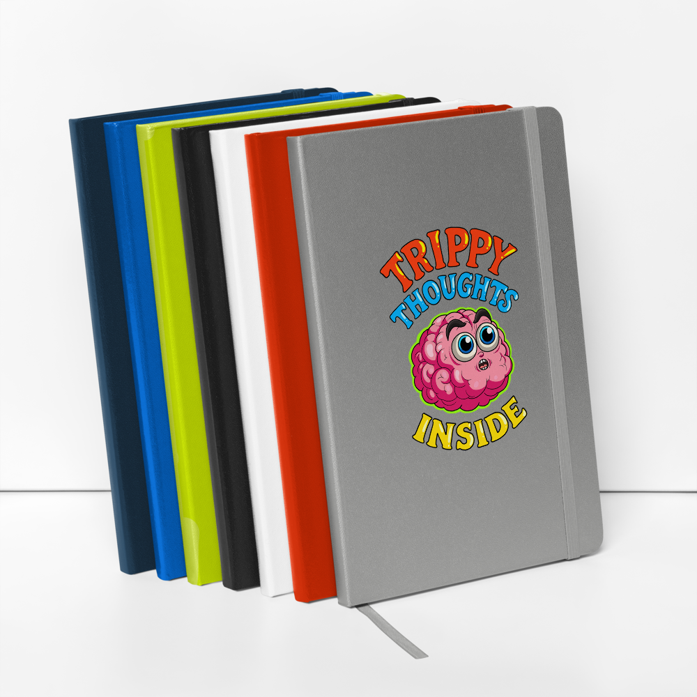 Trippy Thoughts - Hardcover bound notebook