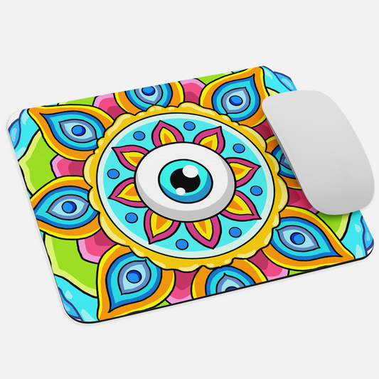 Eye Mandala - Mouse Pad