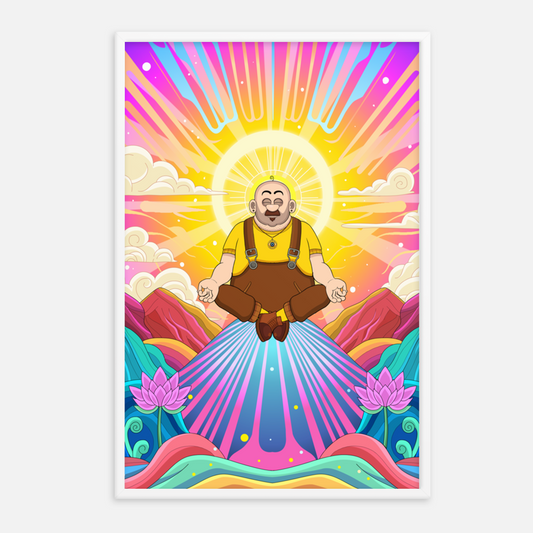 Meditate - Framed Poster